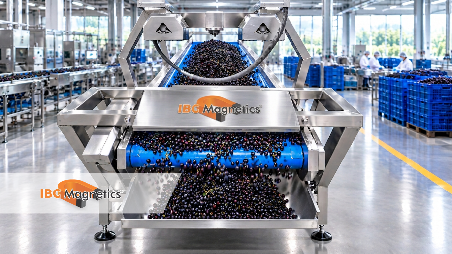 IBC Magnetics fortalece el control de contaminantes ferrosos en la industria alimentaria